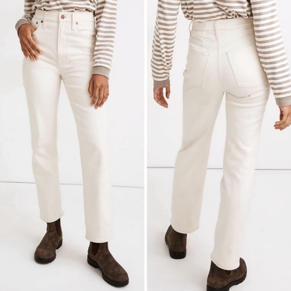 Madewell Perfect Vintage Straight Crop Jean 29